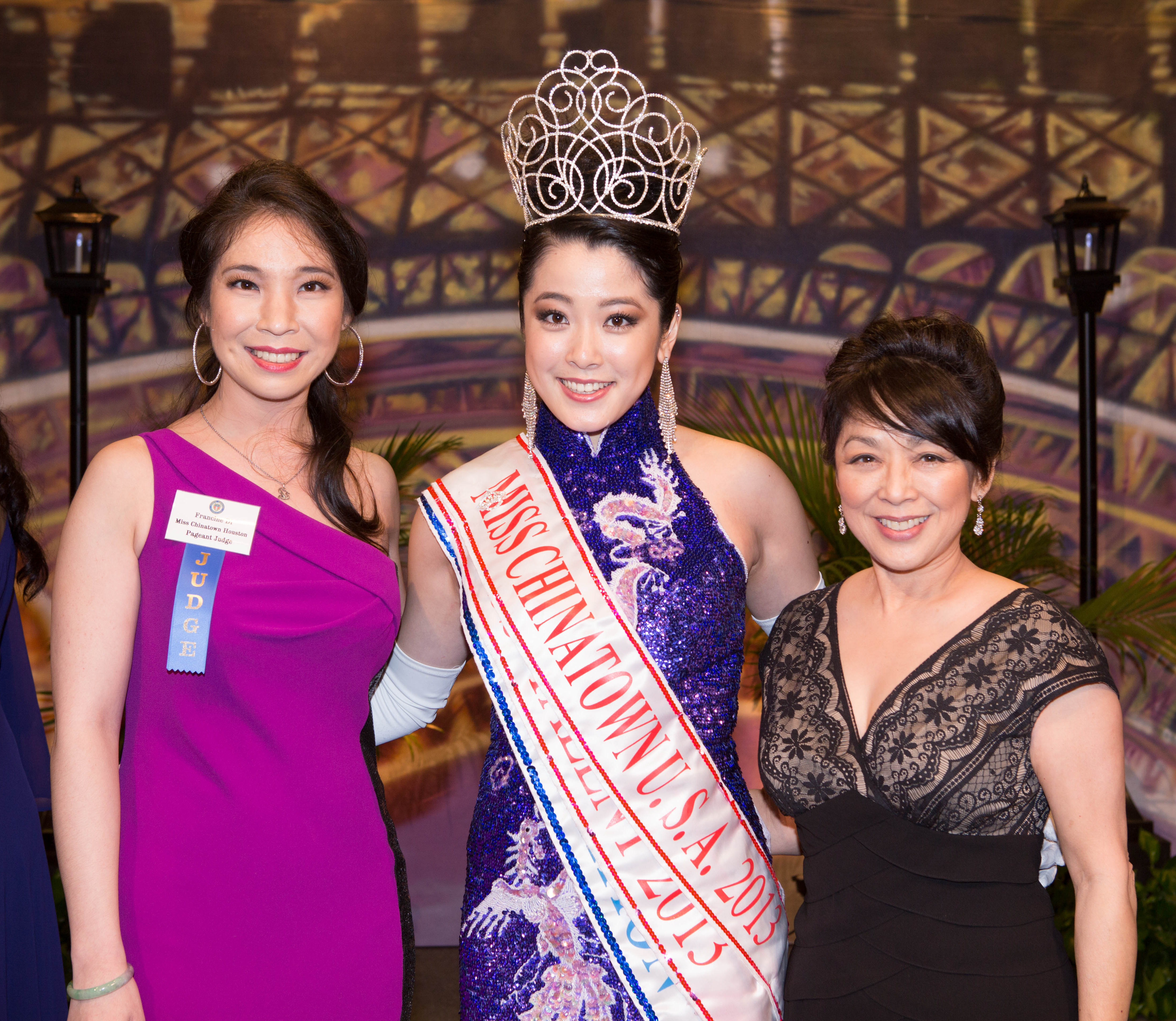 Francine Di, Miss Chinatown USA 2013, Soo Leong Liu.  Photo by Alvin Gee Photography